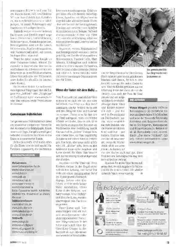 Vorschauseite 2: Treffen mit Gleichgesinnten