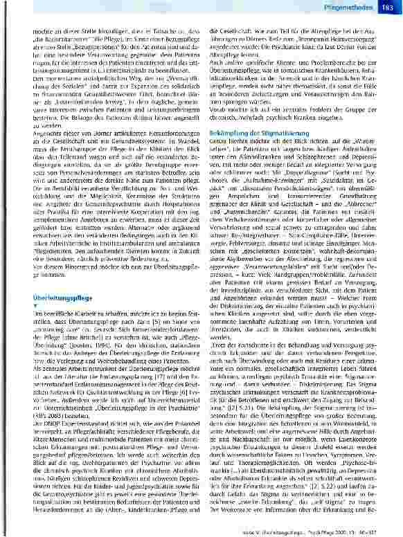 Vorschauseite 4: Überleitungspflege