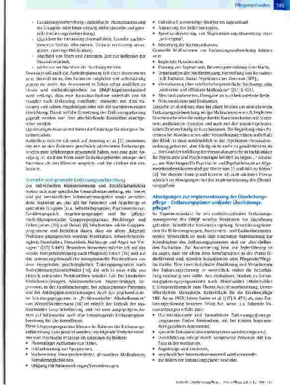 Vorschauseite 6: Überleitungspflege