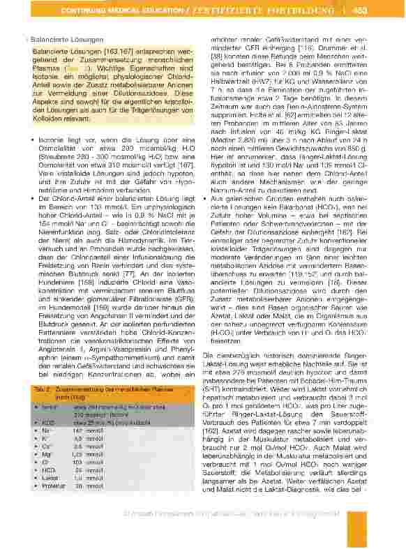 Vorschauseite 5: Volumenund Flüssigkeitsersatz - Physiologie, Pathophysiologie, Pharmakologie und klinischer Einsatz