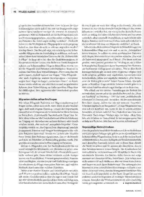 Vorschauseite 3: Kultursensible Pflege im Alltag