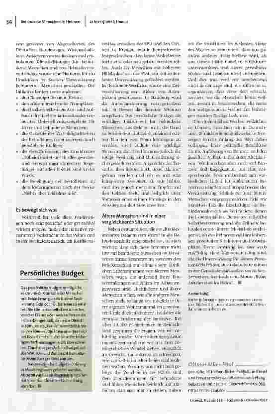 Vorschauseite 3: Daheim statt Heim