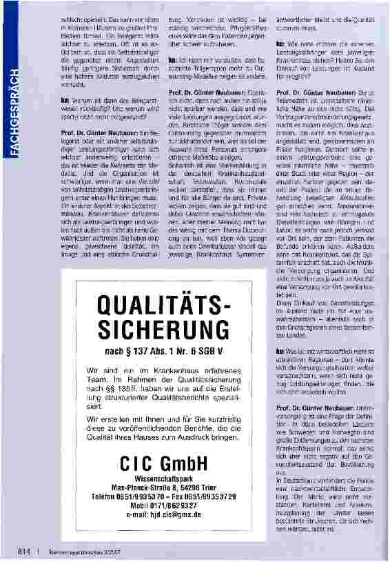 Vorschauseite 2: Made by Hospital