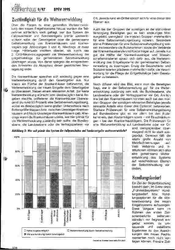 Vorschauseite 4: Begleitforschung zur Bundespflegesatzverordnung 1995 Teil 2: Weiterentwicklung und Handlungsbedarf
