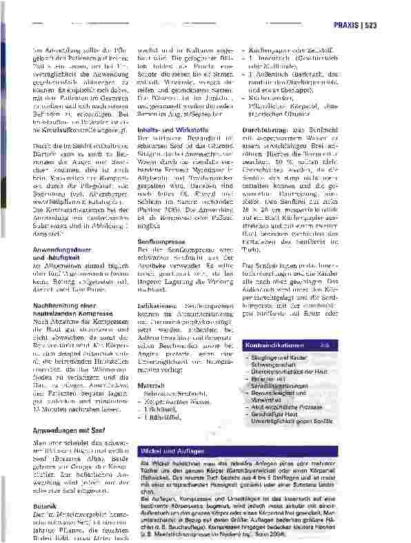Vorschauseite 2: Hautreizende Substanzen - Die heilsame Wirkung von Senf, Meerrettich & Co