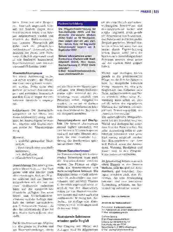 Vorschauseite 4: Hautreizende Substanzen - Die heilsame Wirkung von Senf, Meerrettich & Co