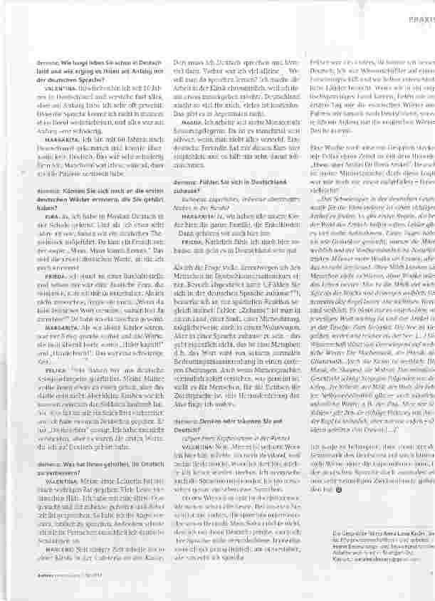 Vorschauseite 2: Die deutsche Sprache ist ein Berg. Ich stehe vor ihr wie ein Zwerg
