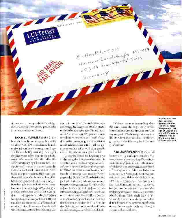 Vorschauseite 2: Post aus Amerika