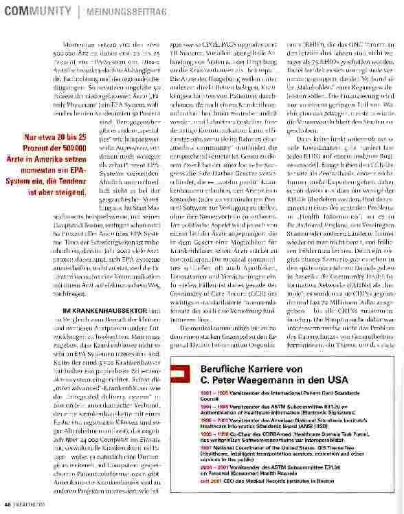 Vorschauseite 3: Post aus Amerika