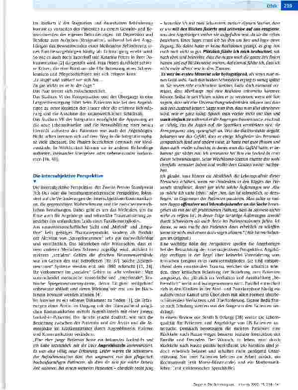 Vorschauseite 6: Die Befreiung der Eingeschlossenen - Frührehabilitative und ethische Herausforderungen im Umgang mit der subjektiven Lebenswirklichkeit von Menschen im Locked-in-Syndrom