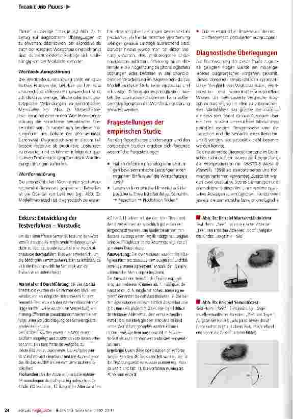 Vorschauseite 3: Modellgeleitete Diagnostik bei lexikalischen Spracherwerbsstörungen