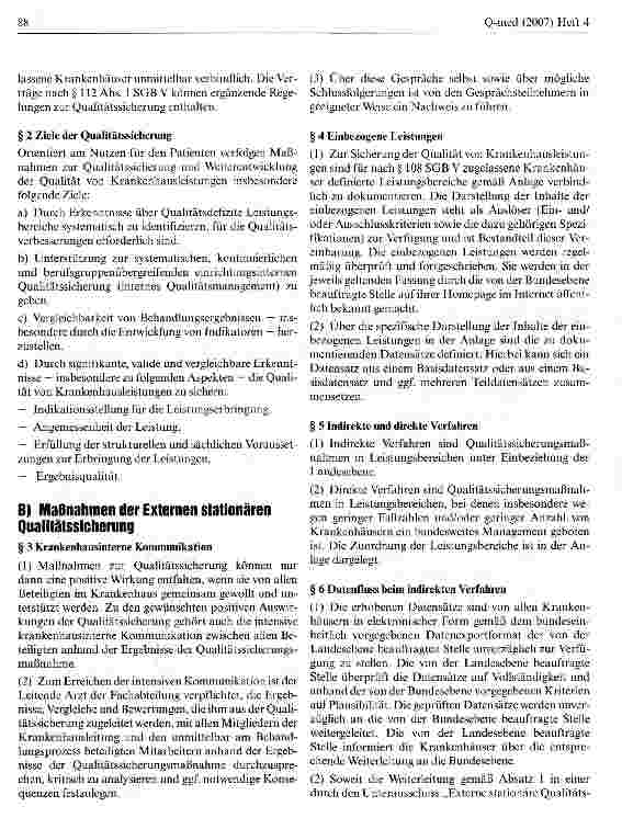 Vorschauseite 2: Maßnahmen der Qualitätssicherung