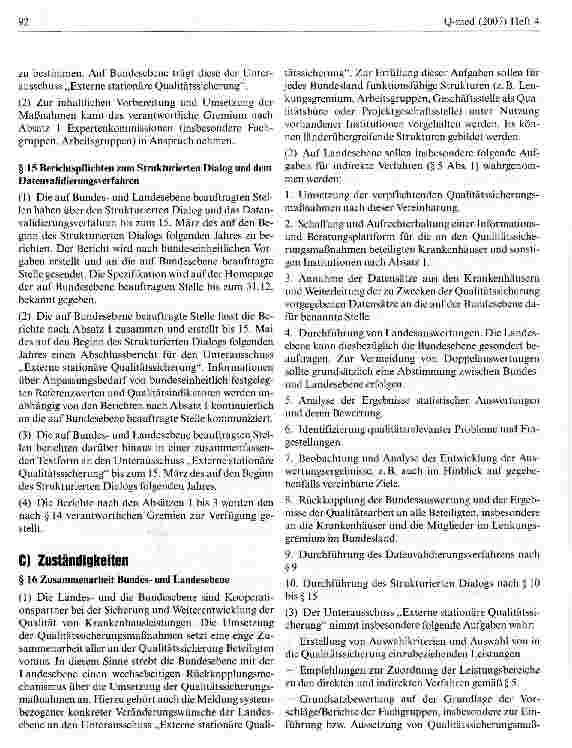Vorschauseite 6: Maßnahmen der Qualitätssicherung