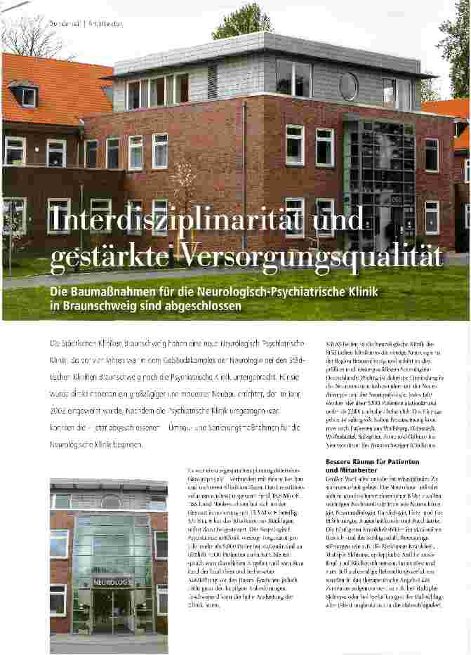 Vorschauseite 1: Interdisziplinarität und gestärkte Versorgungsqualität