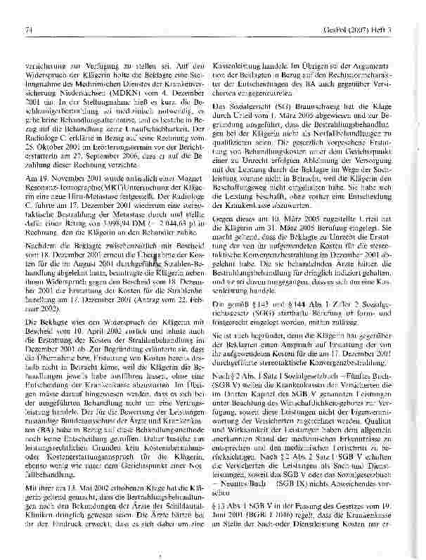 Vorschauseite 2: Beratungspflicht der Krankenkasse