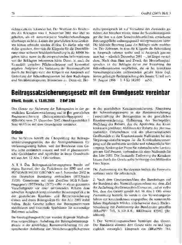 Vorschauseite 4: Beratungspflicht der Krankenkasse