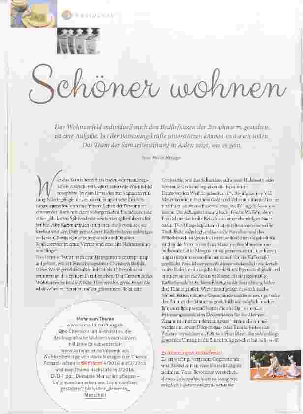 Vorschauseite 1: Schöner wohnen