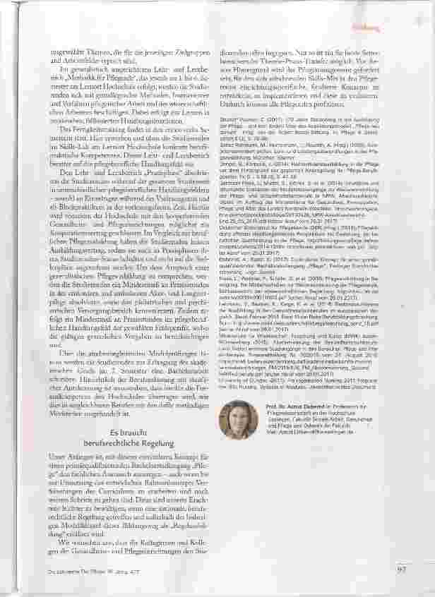 Vorschauseite 4: Zwischen Hochschule und Praxisort