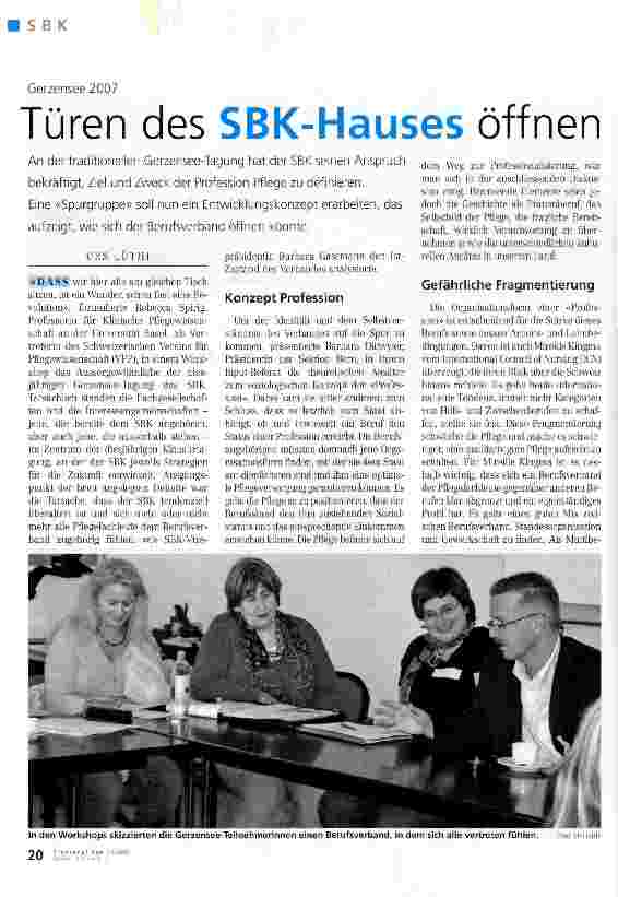 Vorschauseite 1: Türen des SBK-Hauses öffnen
