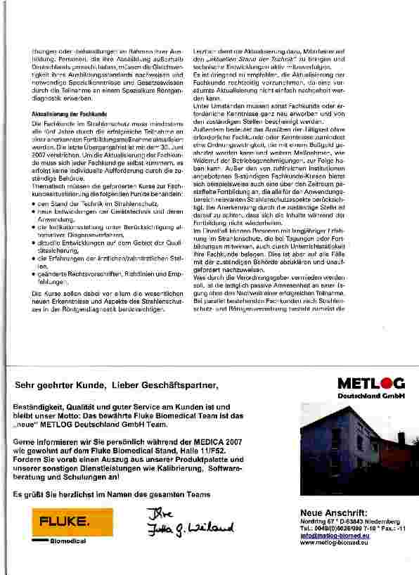 Vorschauseite 3: Fachkunde-Anforderungen bei der Anwendung von Röntgenstrahlung