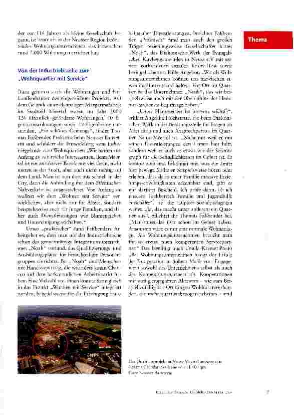 Vorschauseite 2: Quartiers projekte