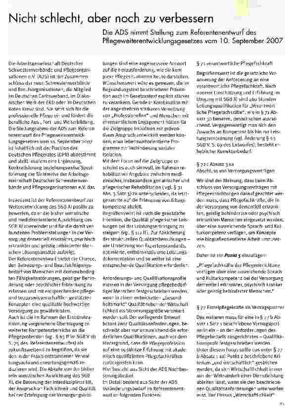 Vorschauseite 1: Nicht schlecht, aber noch zu verbessern