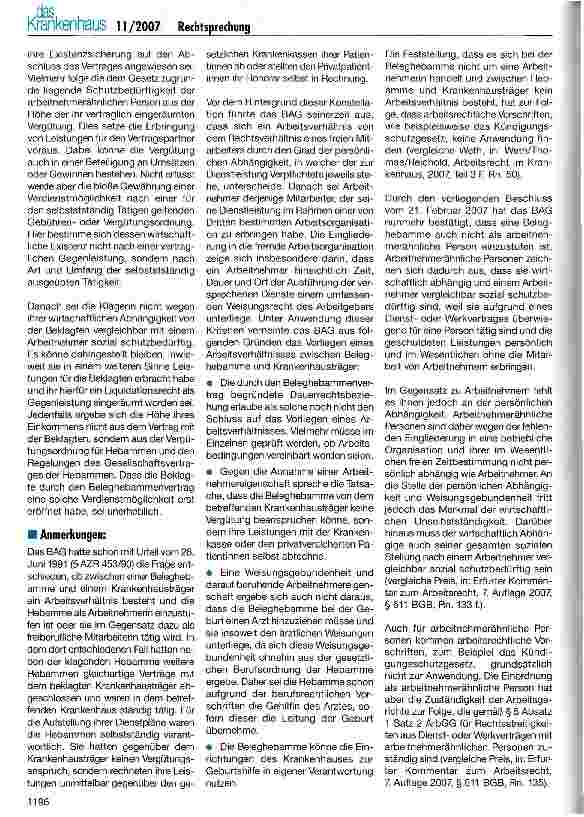 Vorschauseite 2: Rechtsprechung