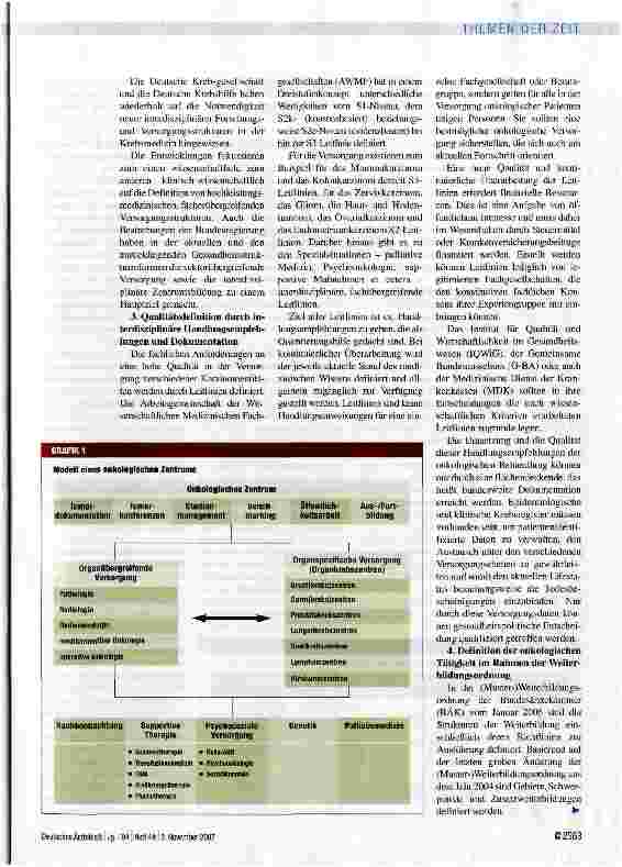 Vorschauseite 2: Dreistufenmodell optimiert Behandlung unter Kostendeckung
