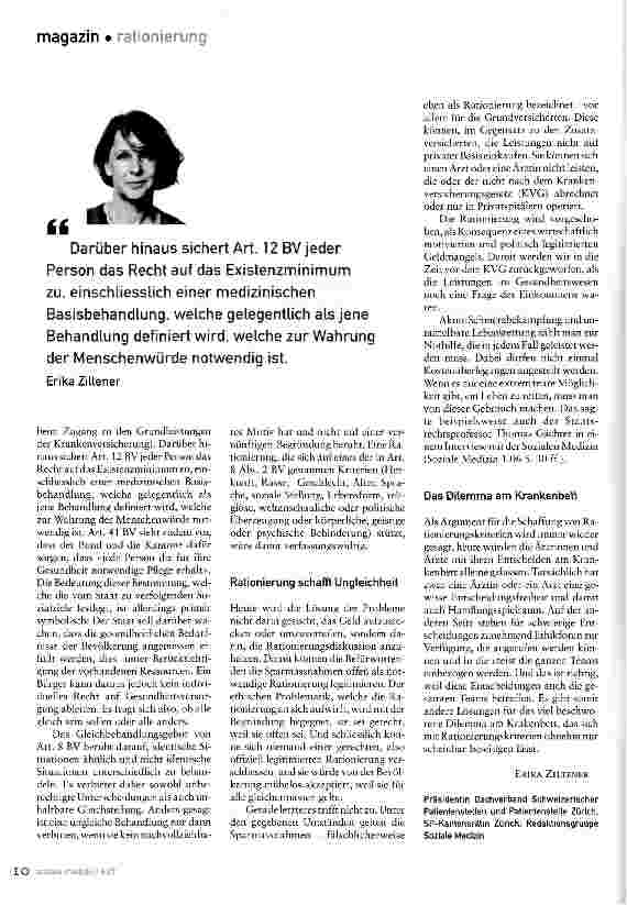 Vorschauseite 2: Pflegeknappheit legitimieren