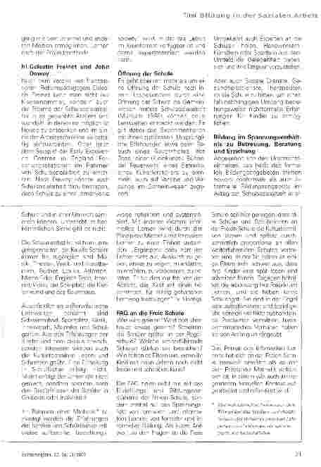 Vorschauseite 5: Der Bildungsaspekt im Arbeitsfeld Jugendhilfe und Schule