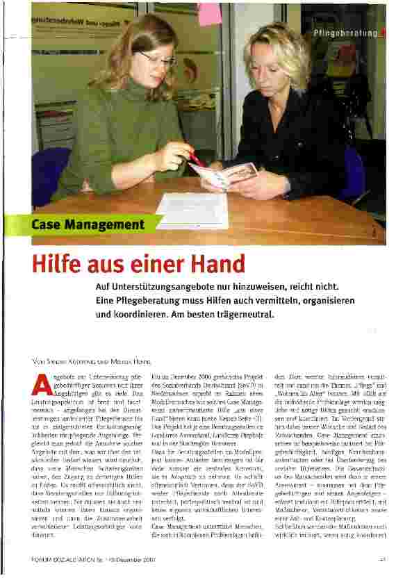 Vorschauseite 1: Hilfe aus einer Hand