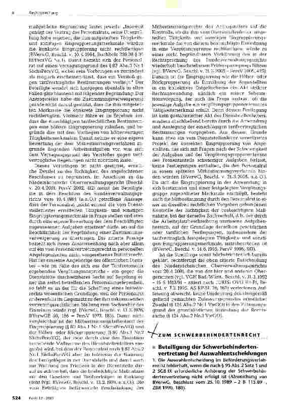 Vorschauseite 2: Mitbestimmungstatbestand: Eingruppierung