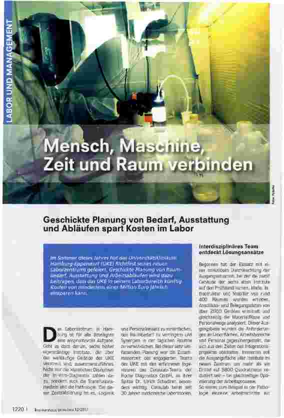 Vorschauseite 1: Mensch, Maschine, Zeit und Raum verbinden