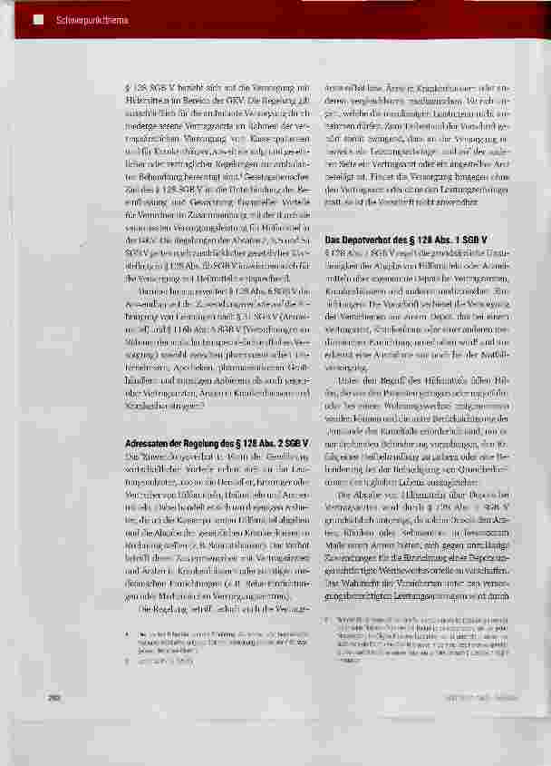 Vorschauseite 3: Die Zusammenarbeit zwischen Krankenhäusern, niedergelassenen Ärzten und sonstigen Leistungserbringern