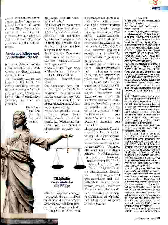Vorschauseite 2: Pflegende mit Sicherheit im Recht?