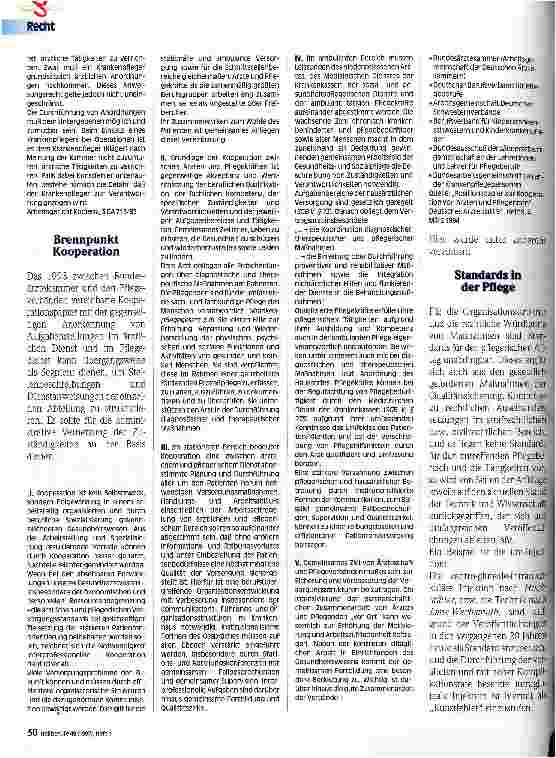 Vorschauseite 3: Pflegende mit Sicherheit im Recht?