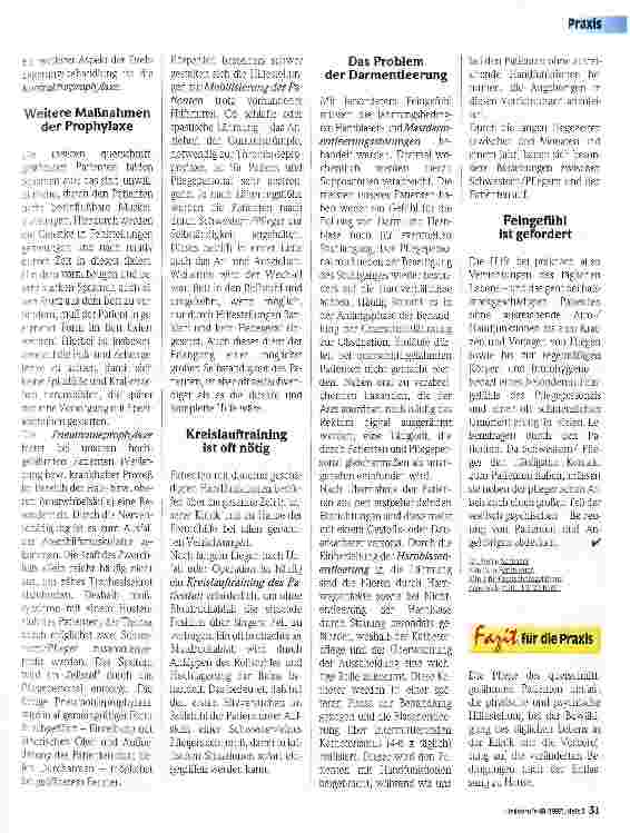 Vorschauseite 2: Pflege querschnittgelähmter Patienten