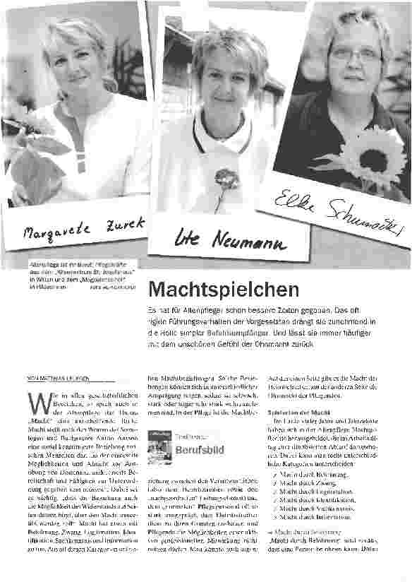 Vorschauseite 1: Machtspielchen