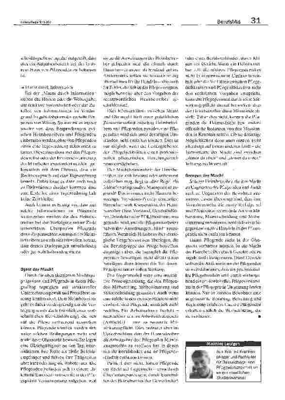 Vorschauseite 3: Machtspielchen