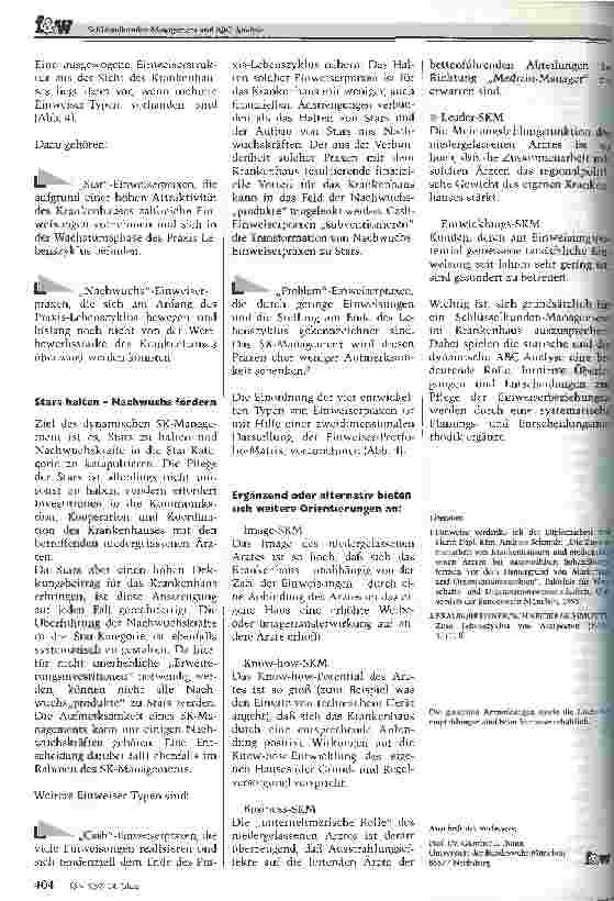 Vorschauseite 6: Schlüsselkunden-Management und ABC-Analyse Möglichkeit einer speziellen Kundenorientierung