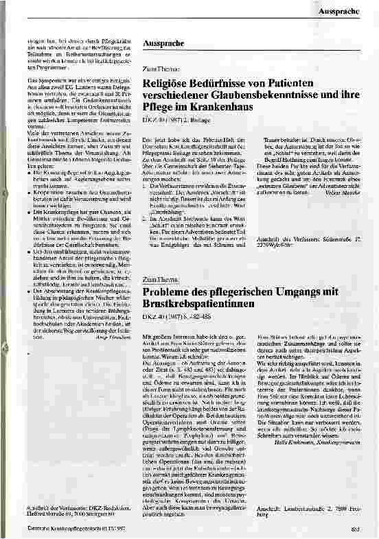 Vorschauseite 3: Wandel im Gesundheitswesen und in der Krankenpflegeausbildung für das 21. Jahrhundert.