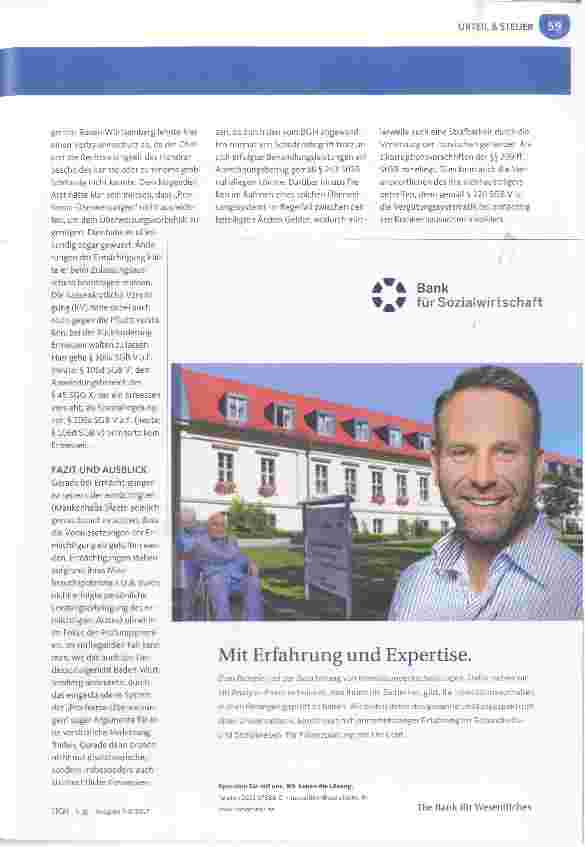 Vorschauseite 2: Regress nach „Pro-forma-Überweisungen“