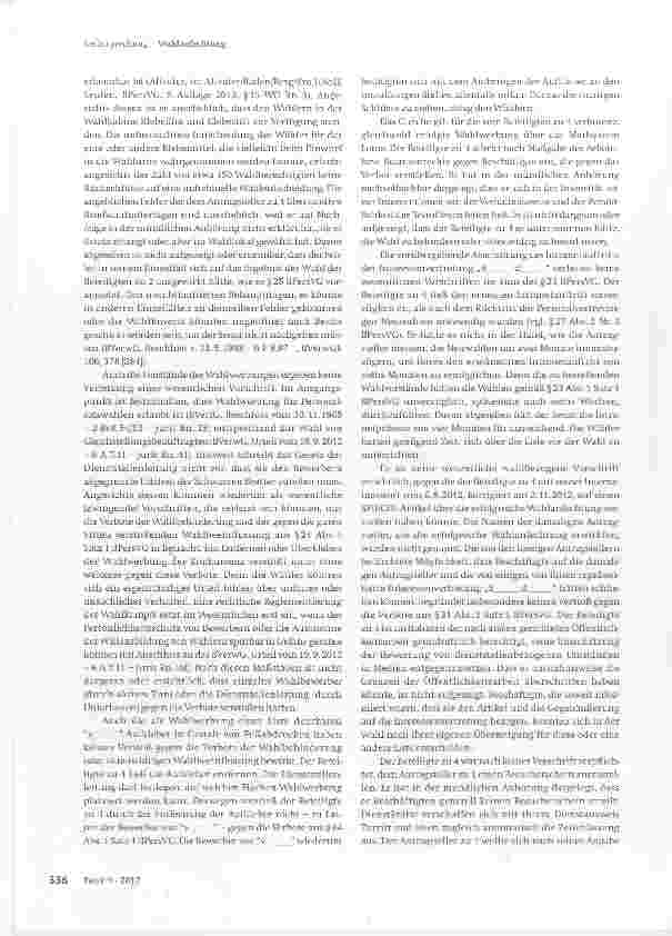 Vorschauseite 3: Zum Personalvertretungsrecht