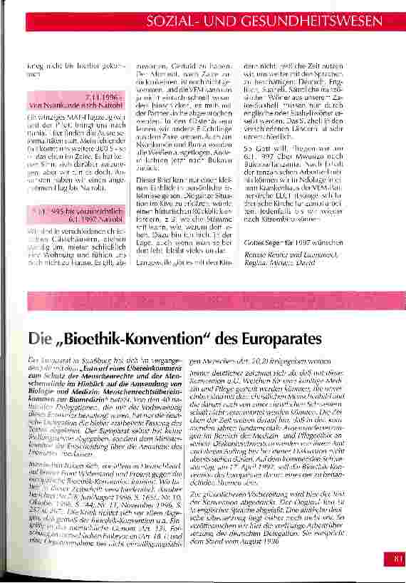 Vorschauseite 4: Tagebuch aus der Missionsdiakonie