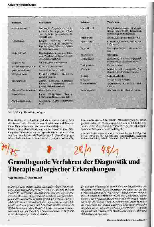 Vorschauseite 3: Grundlagen allergischer Erkrankungen
