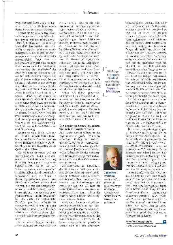 Vorschauseite 3: Die zum Dienst passende Lösung finden