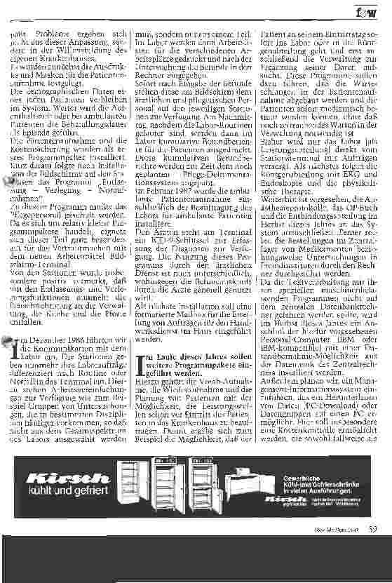 Vorschauseite 2: Das patientenbezogene Kommunikationssystem