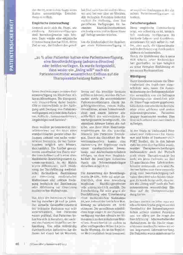 Vorschauseite 3: Alles klar geregelt?