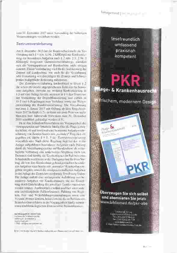 Vorschauseite 3: Vergütung für besondere Aufgaben Zentren-Finanzierung nach neuem Recht