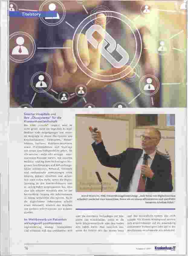 Vorschauseite 2: Smarter Hospitals -what else?
